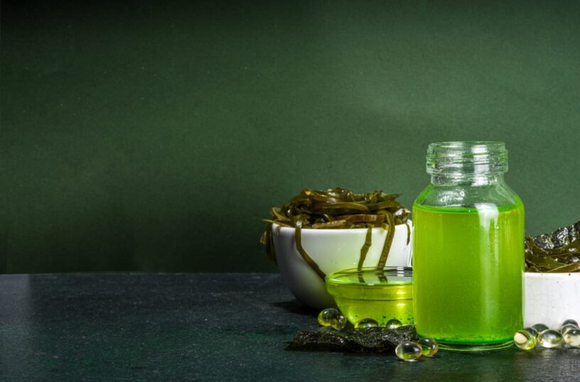 olej z dodatkiem alg