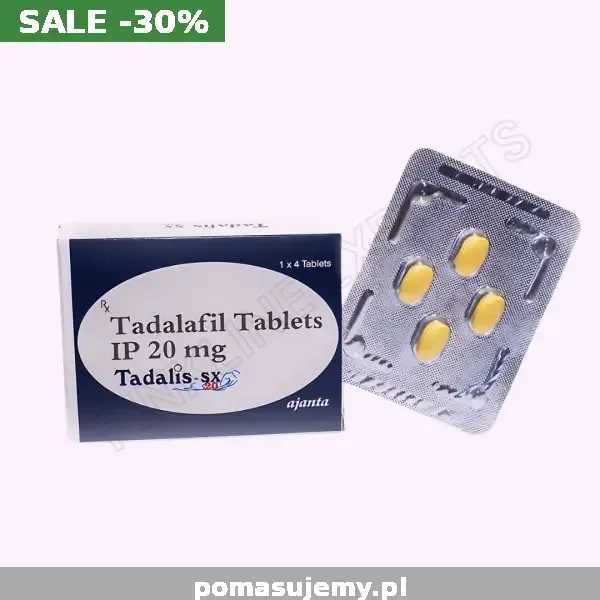 Tadalis SX 20mg, tabletki powlekane, 8 szt.