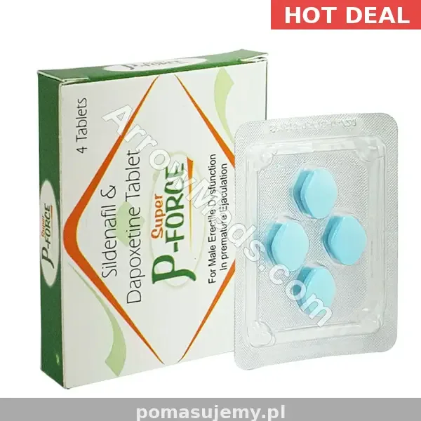 Super P-Force 100mg + 60mg - 4 szt. - lek na erekcję